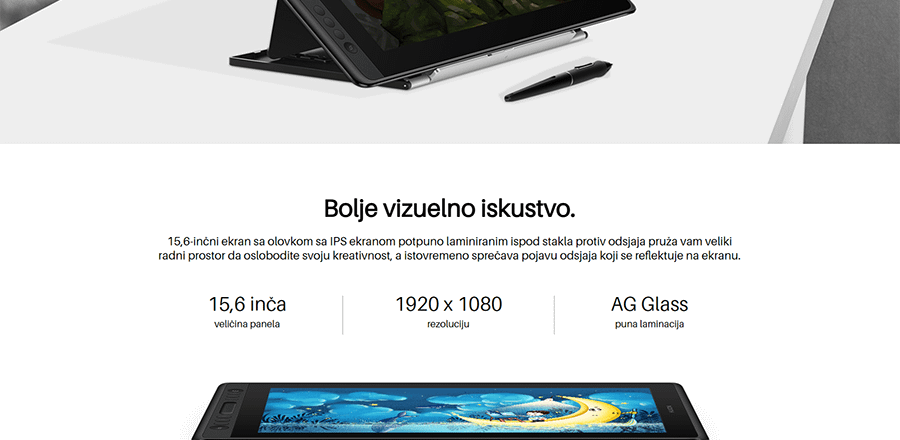 Huion Kamvas Pro 16 Premium